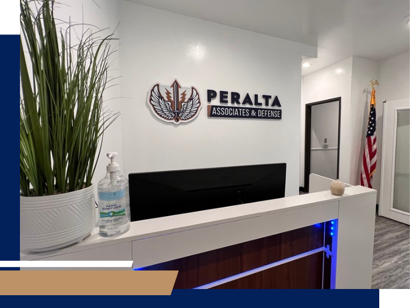 The inside of Peralta Associates and Defense’s offices
