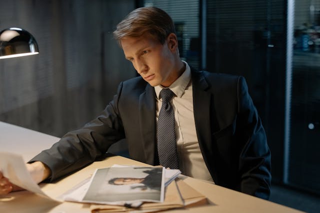 A PI looking at evidence